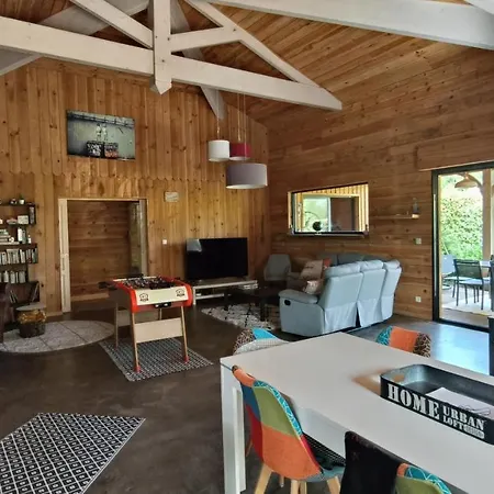 Villa L'oceane Dans Un Ecrin De Verdure Avec Piscine 9 A 11 Pers Le Porge